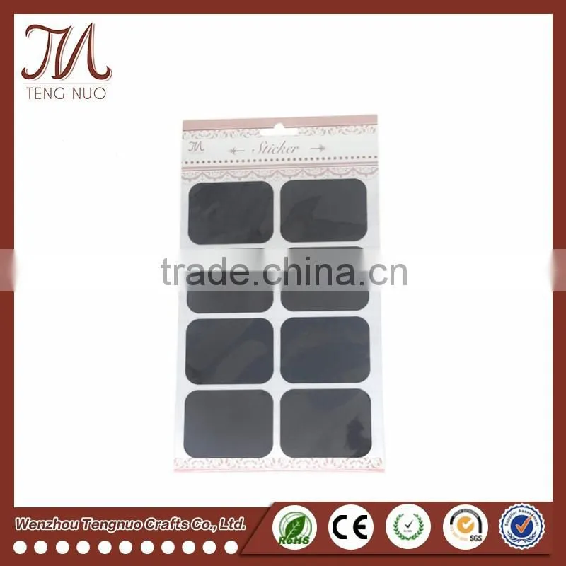 Tengnuo New Design Chalkboard Labels Wave Border Removable Chalkboard Sticker