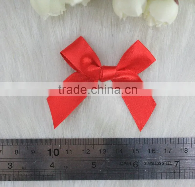 Wholesale 100% polyester fabric ribbon bow