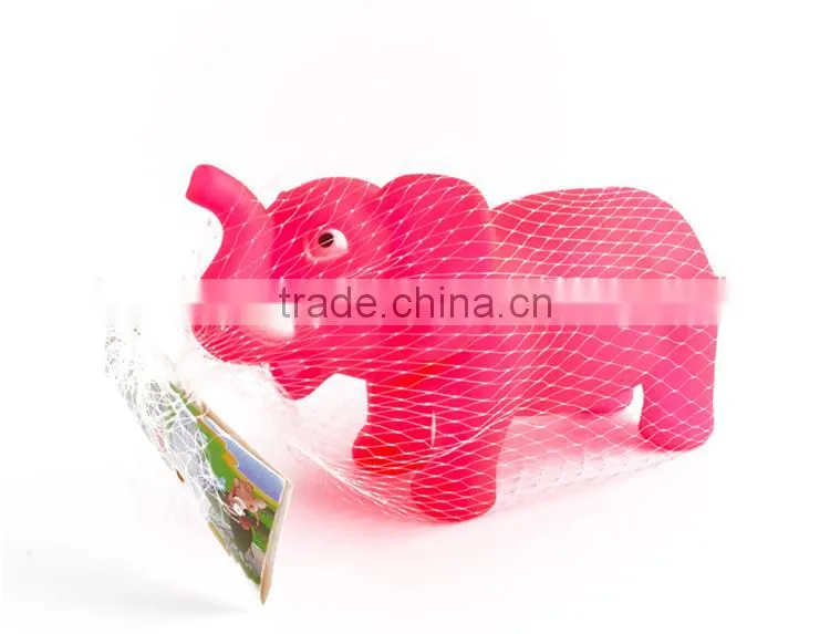 Most hot selling vinyl toy elephant rubber toy for baby