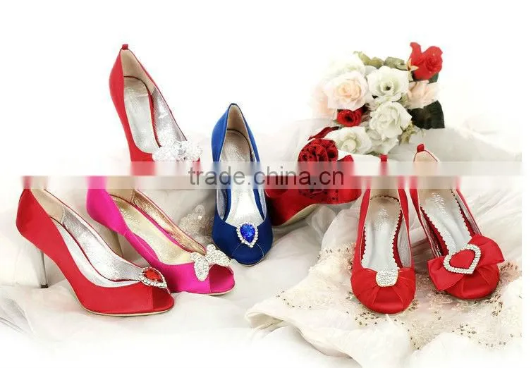 Colorful Buckle Shinning accessories shoe flower buckle