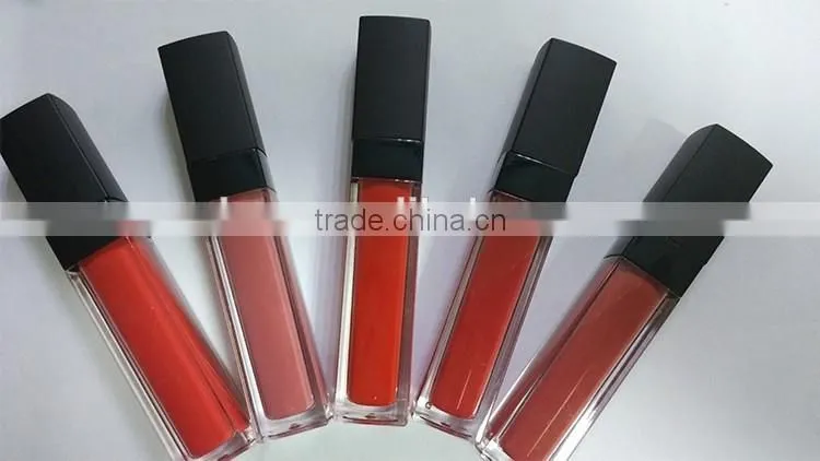 Private label 25 shades waterproof lipstick clours lipgloss with factory price