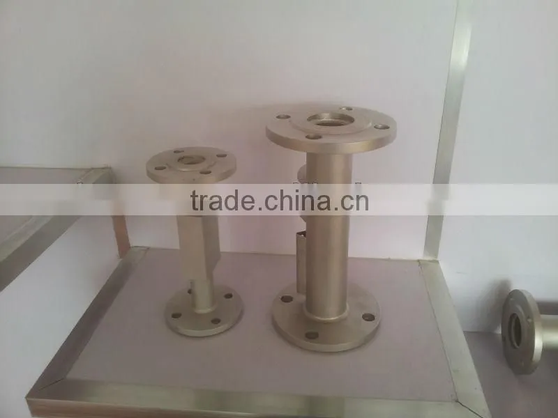 Boocca High viscosity liquid media wedge flow sensor