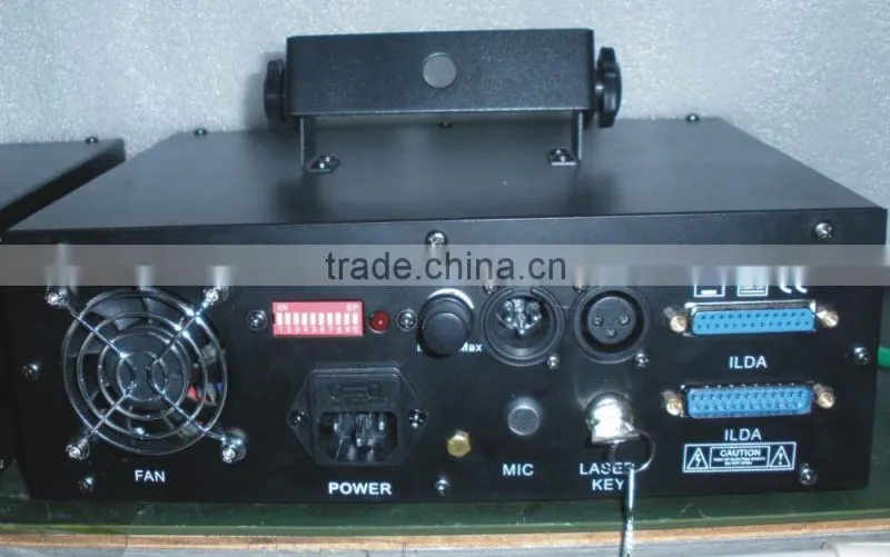 Single Green 200mW Animation writing Laser Light by Scanner