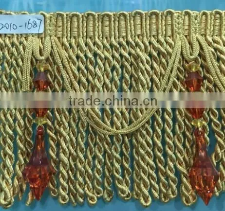 polyester cotton fringe