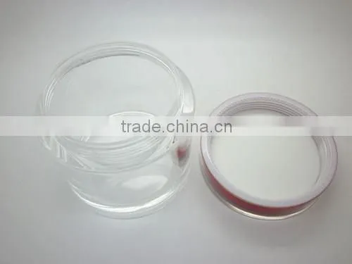 80g Clear Cordyceps Soft Capsule Container