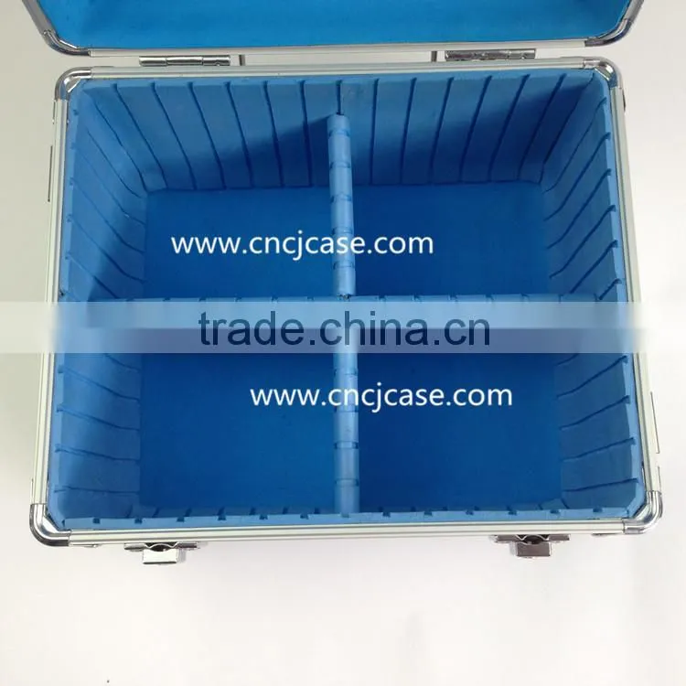 Potable aluminum medical case aluminum carrying case