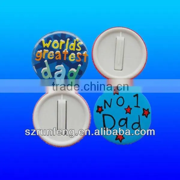 Plastic name tag/badge/nameplate