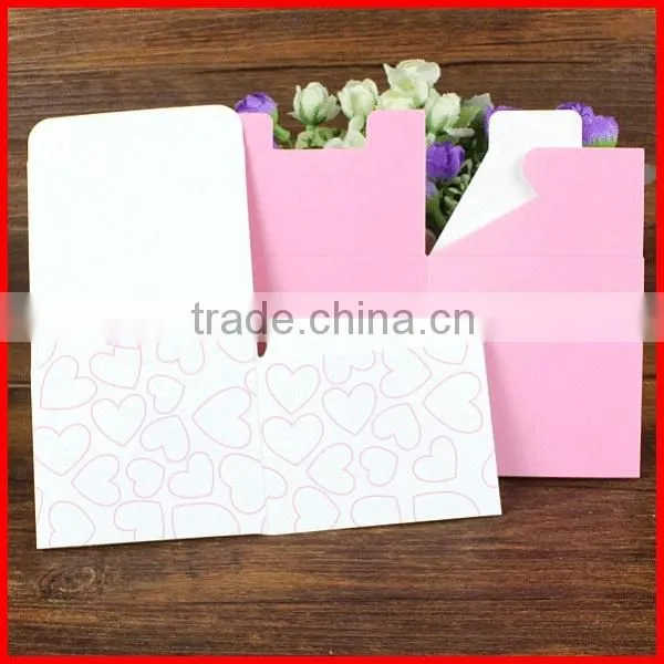 2014 New Design Lovely Card Paper Gift Box Packing Wholesale