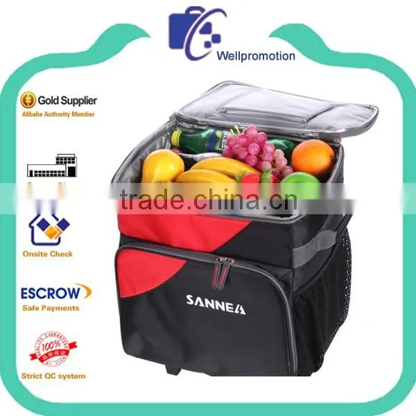 Extra Large 30 can roller cooler for picnic
