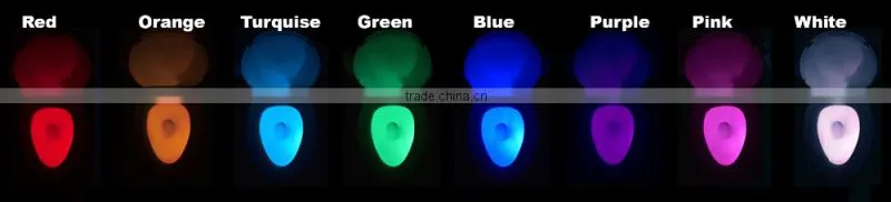 LED Toilet Night Light, Motion Activated LED Toilet Night light for Home Use Bathroom LED toilet light
