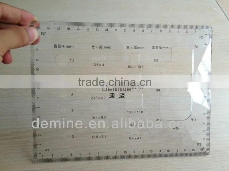 OEM high quality PMMA template/acrylic laser cutting/acrylic fabrication