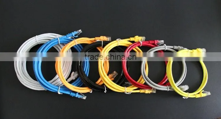 high quality Factory price Bare copper/CCA/CCAG 3m cat6 lan cable