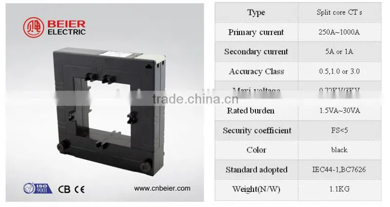 SPLIT CORE CURRENT TRANSFORMER