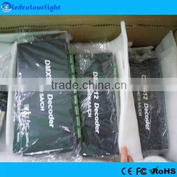 Ledcolourlight factory wholesale DMX 24CH LED decoder PWM decoder