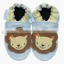 Soft leather baby shoes