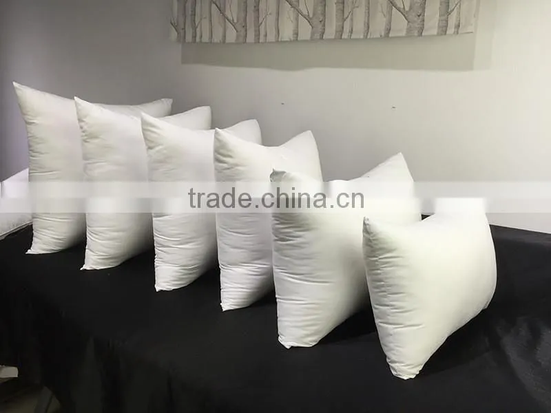 Nonwoven and brush fabric cushion insert pillow inner cushion core pillow filling with pp cotton,batting,buckweat
