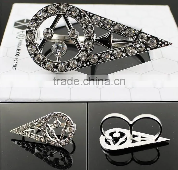 Cheap Silver Ring, Fashion Finger Ring, Alloy Material Custom Rings