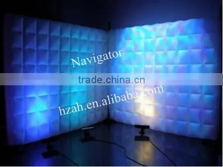 Stage Decoration Inflatable Wall with Light