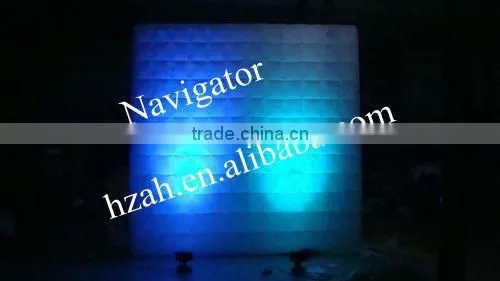 New Design Lighting Inflatable Wall for Two Light