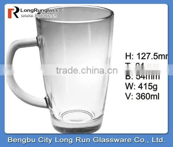LongRun 300ml home use children popular use drinking milk glass water glass cup low price