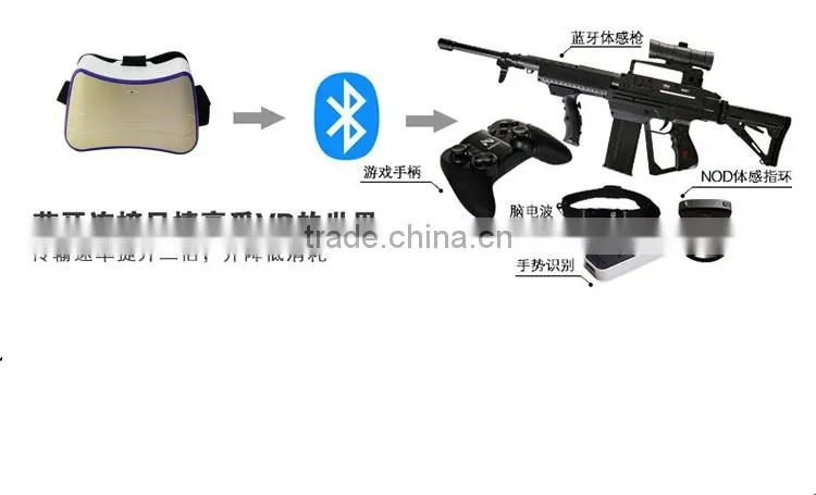 5inch 1280*780 Android 4.4 Quad core all in one VR 3D Glasses headset