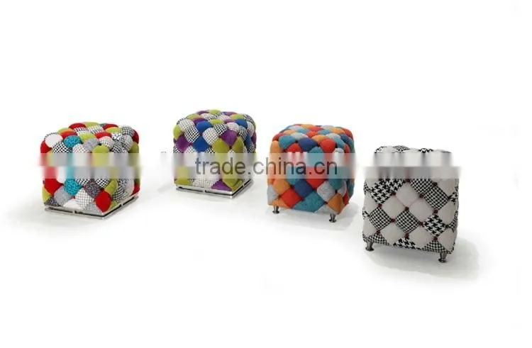 hubble-bubble patchwork fancy stools
