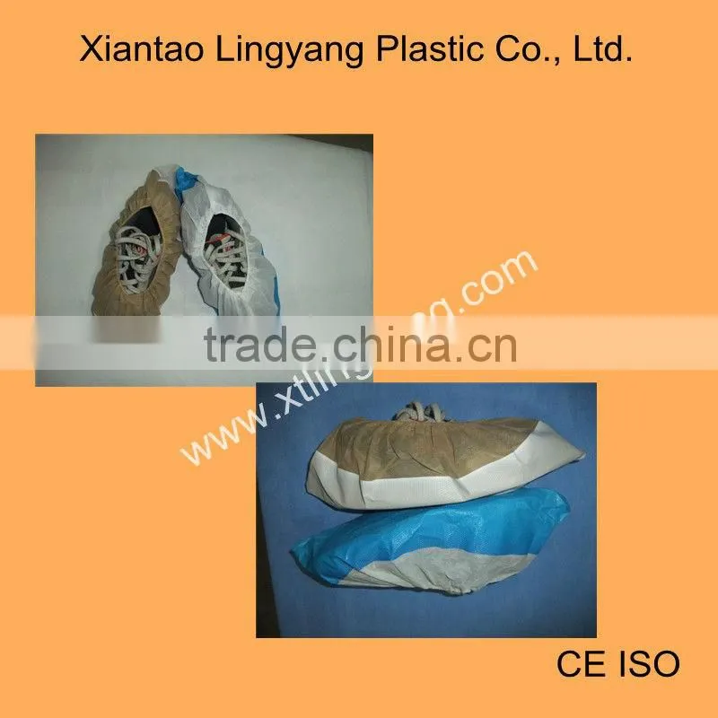 CPE coated Disposable Overshoes