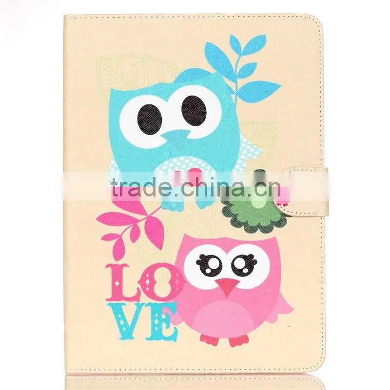 Hot Sale Canterbury Bell Design Leather Stand Holder Flip Cover For iPad Pro 9.7 Inch Tablet Leather Folio Case Wholesale