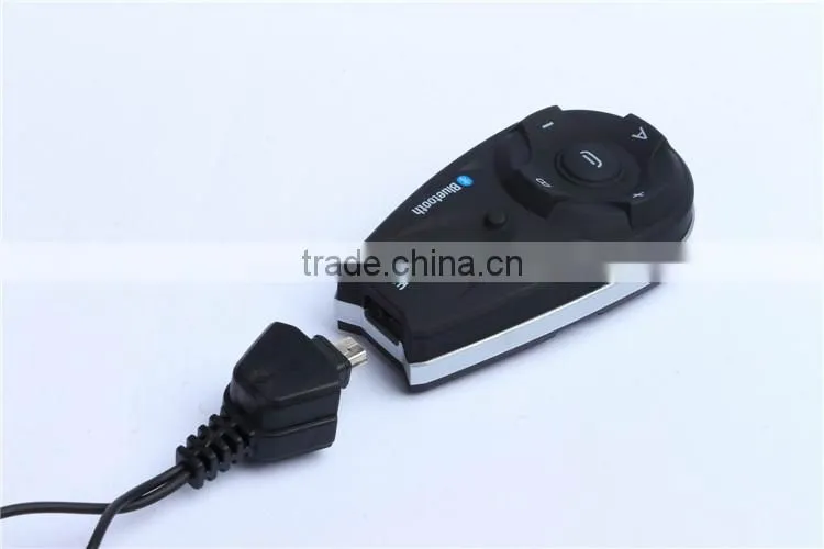 2016 best selling V5 fully duplex wireless communication among 5 riders motorcycle speaker With FM radio