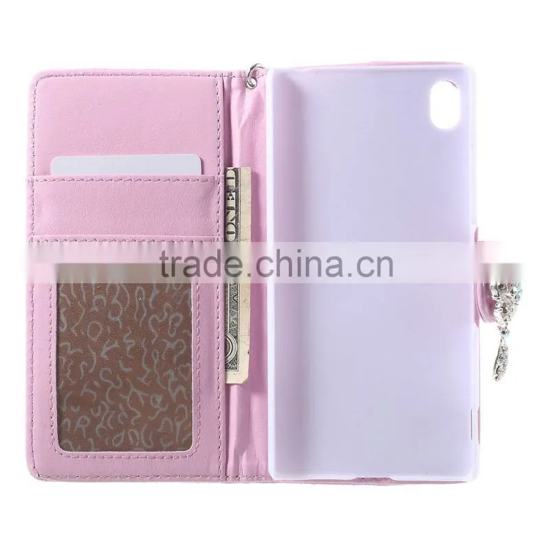For Sony Xperia Z4 Case, For Sony Z4 Leather Case, Wallet Card Holder Cell Phone Case