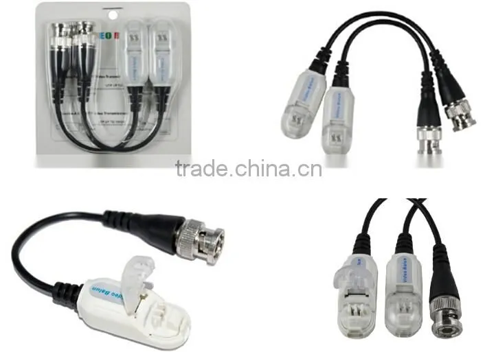 Single channel passive video Balun for CCTV