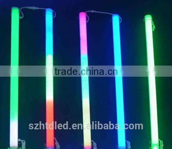 new hot sale bar LED rgb digital tube light color changing led tube lights dc12v