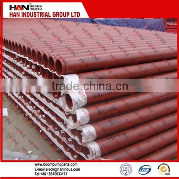 delivery pipe concrete pump ST52 DN125*3M Hardened Pipe SANY 4.5mm