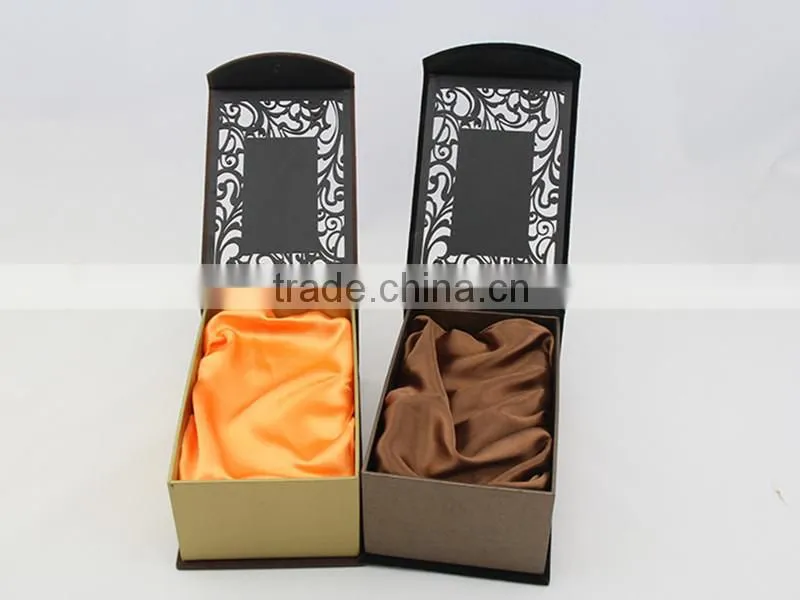 New design unique laser cut magnetic paper gift packaging box