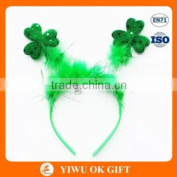 Wholesale Crown Clover St Patricks Day Party Decoration Headband