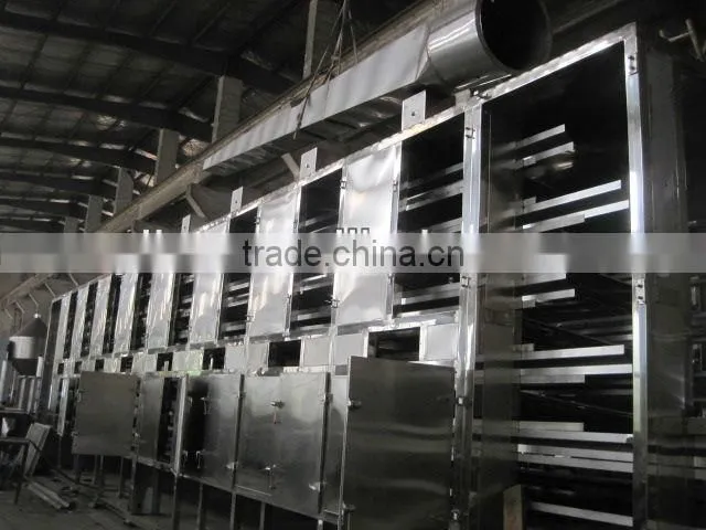 herbal roots and leaves Mesh Belt Dryer
