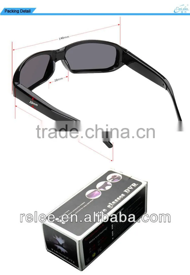 Mini HD 720P Sunglass DV Camera Sunglasses With Video Camera