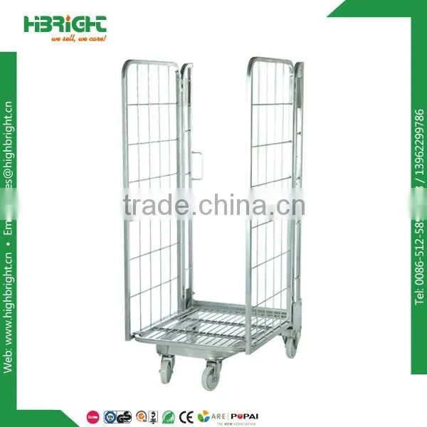 demountable 2 sided sides roll cage container