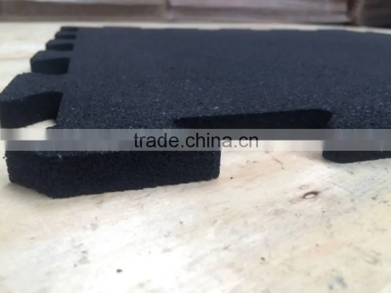 Fitness Equipment Heavy Duty Interlocking Rubber Flooring