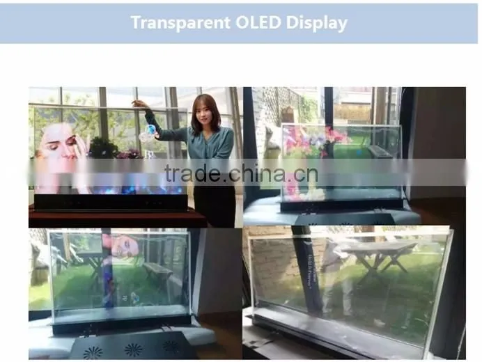 EKAA Touch advertising machine 46inch transparent lcd