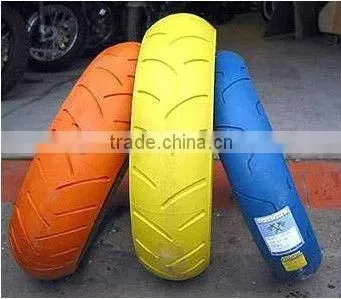 Color motorcycle tyre 350-18 & 400-18
