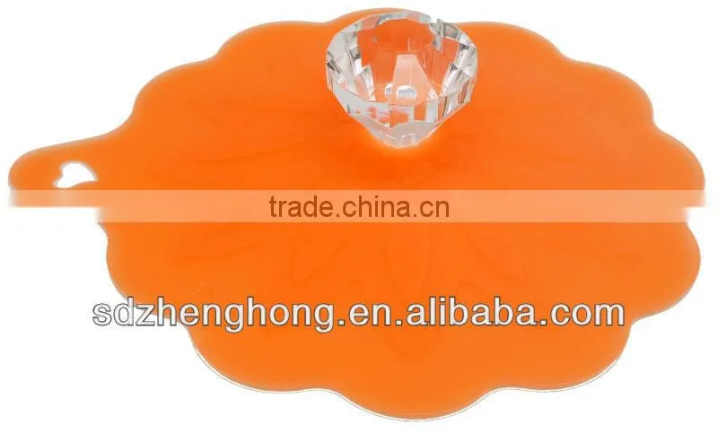 Diamond lid Silicone Water proof Cover