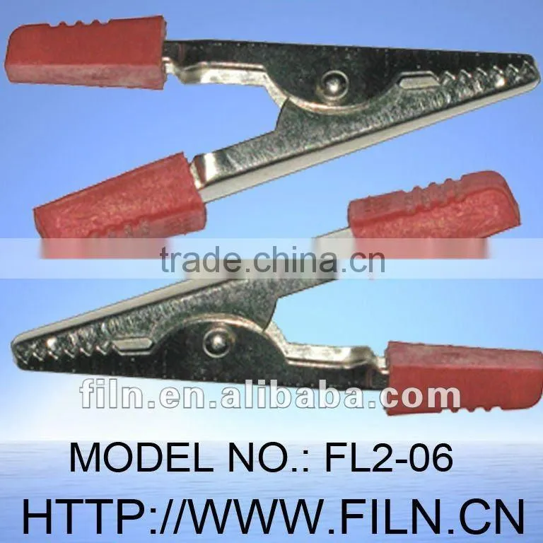 45mm copper mini spring clamp with wire