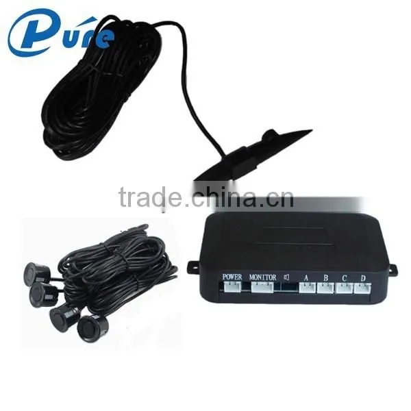Auto Electronics Car Reversing Aid Parking 4 Sensor Car Reverse Radar System with LED Display