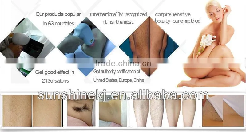 2014 Newest elos hair removal machine for professional fast hair removal