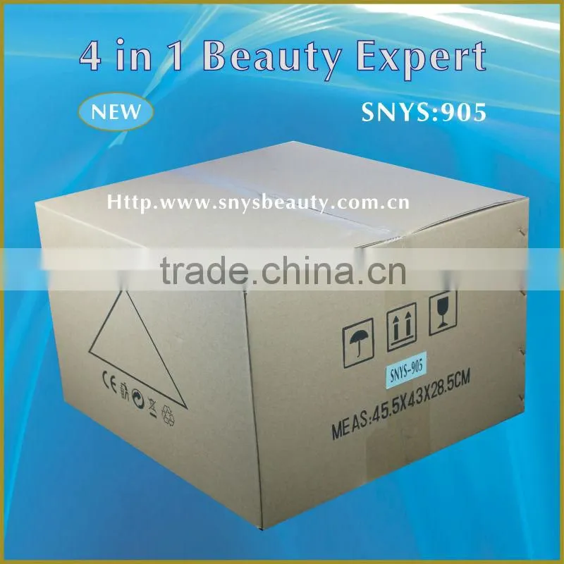 4 in 1 facial beauty equipment peeling machine