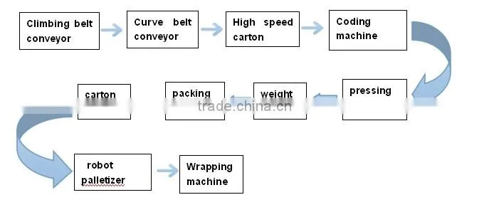 1kg, 5kg bags of rice packing production line