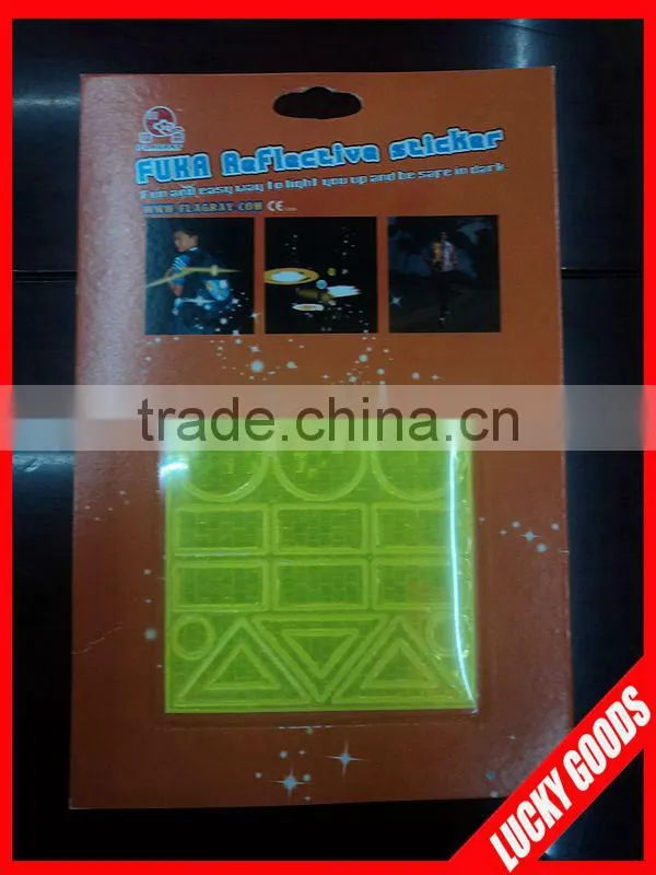 customized yellow reflective products