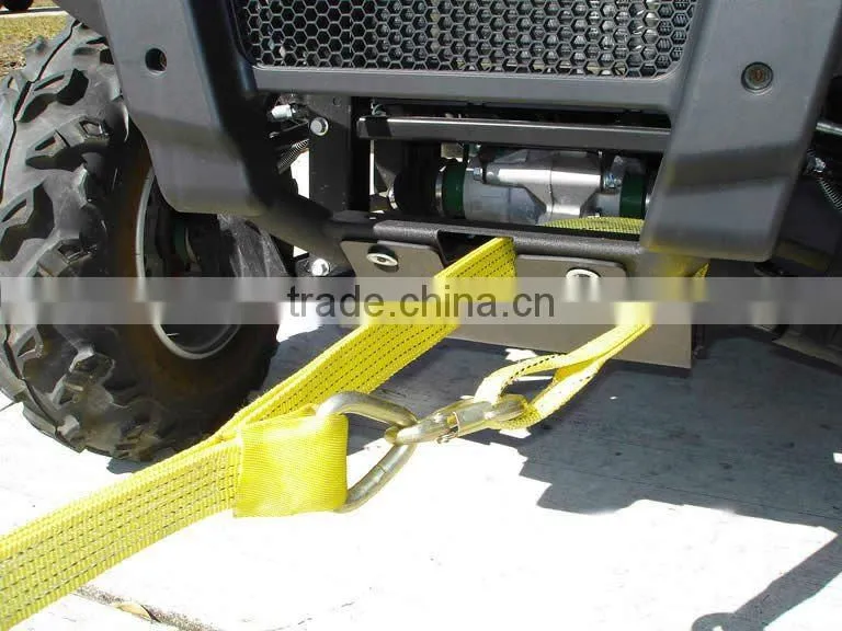 towing strap with shackle