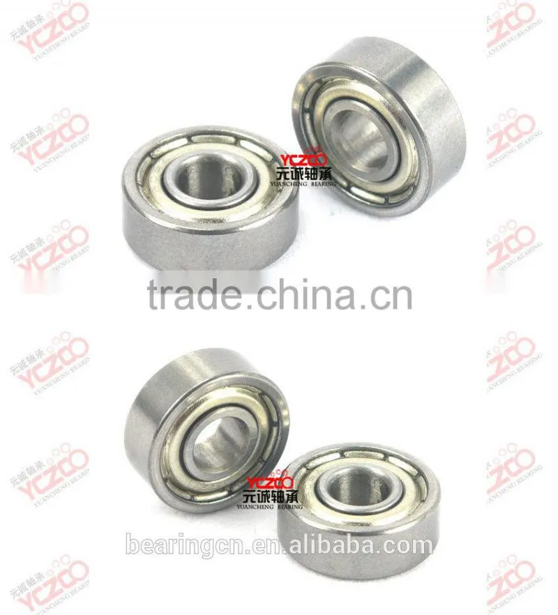 YCZCO Excellen ball bearing 605zz series from China bearing manufacturer